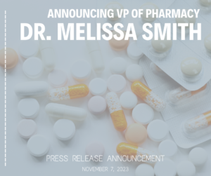 VP of Pharmacy Announcement